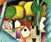 jean metzinger landskap oil painting picture wholesale